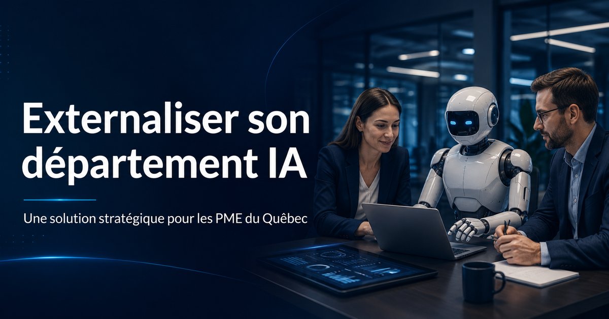 Externaliser un département complet à l'IA : la nouvelle façon de scaler une PME québécoise