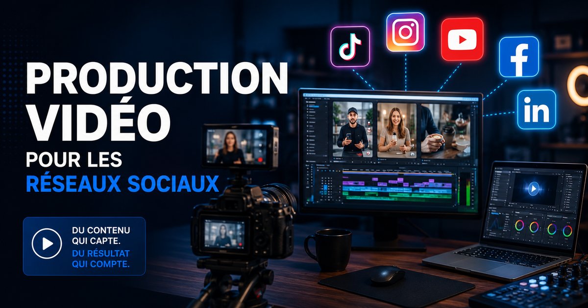 Production vidéo pour réseaux sociaux : guide complet pour PME au Québec