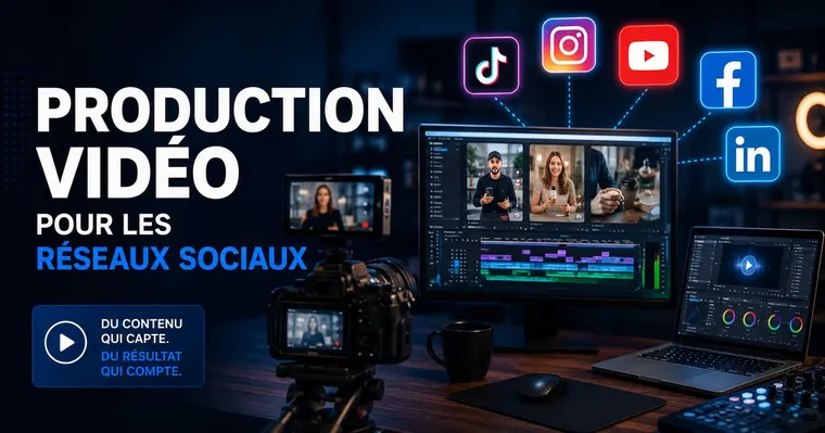 Production vidéo pour réseaux sociaux : guide complet pour PME au Québec